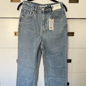Glassons Recycled Relaxed Straight Leg Jean in Venice Worn Wash
